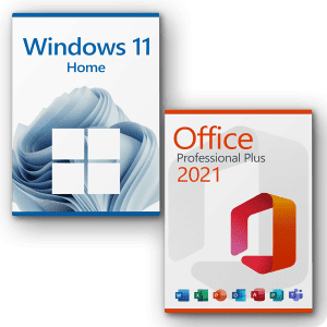 Microsoft Windows 11 Home + Microsoft Office 2021 Professional Plus